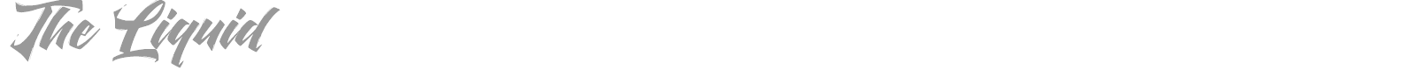 The Liquid font preview